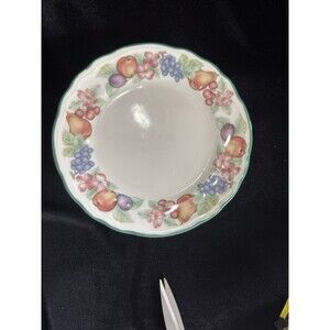 Epoch Market Day E801 7.5" Salad Dessert Plates Set Of 6 Discontinued Pattern